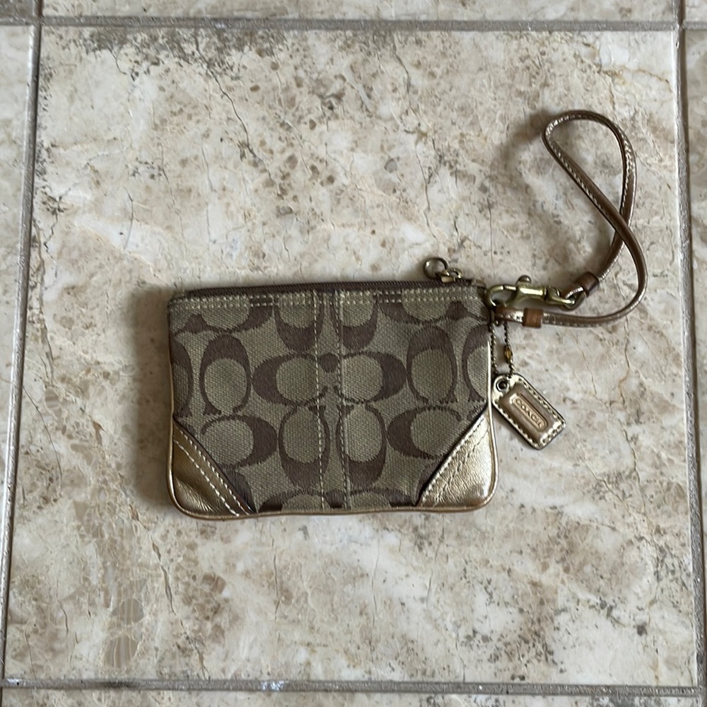 Coach wristlet